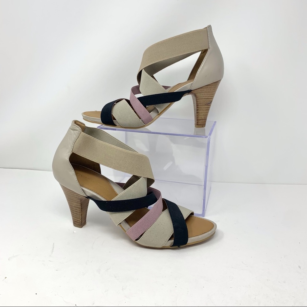 Tignanello Ankle Strap Cone Heel sz 8M Tgjaime